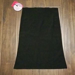 NWT SPANX M half slip black